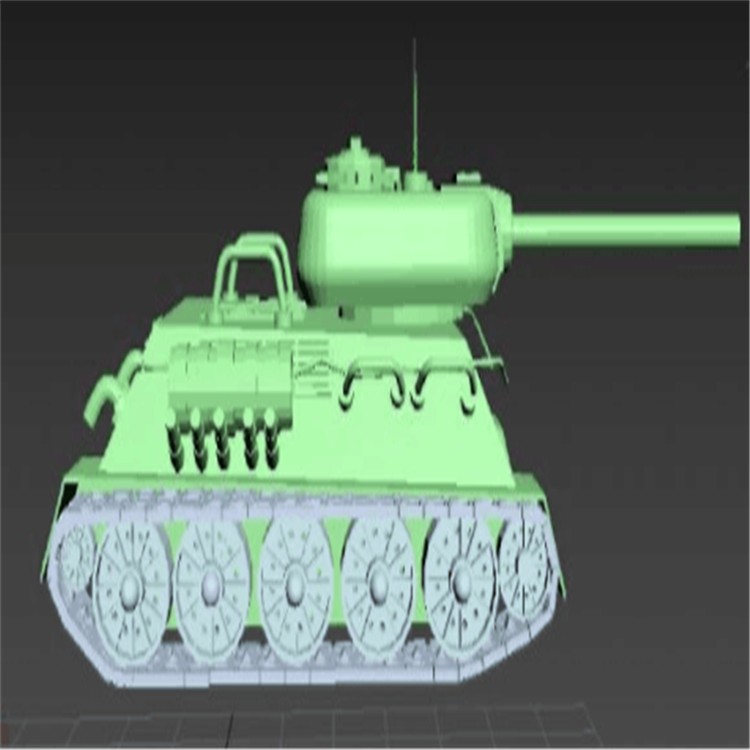 津南充气军用坦克模型